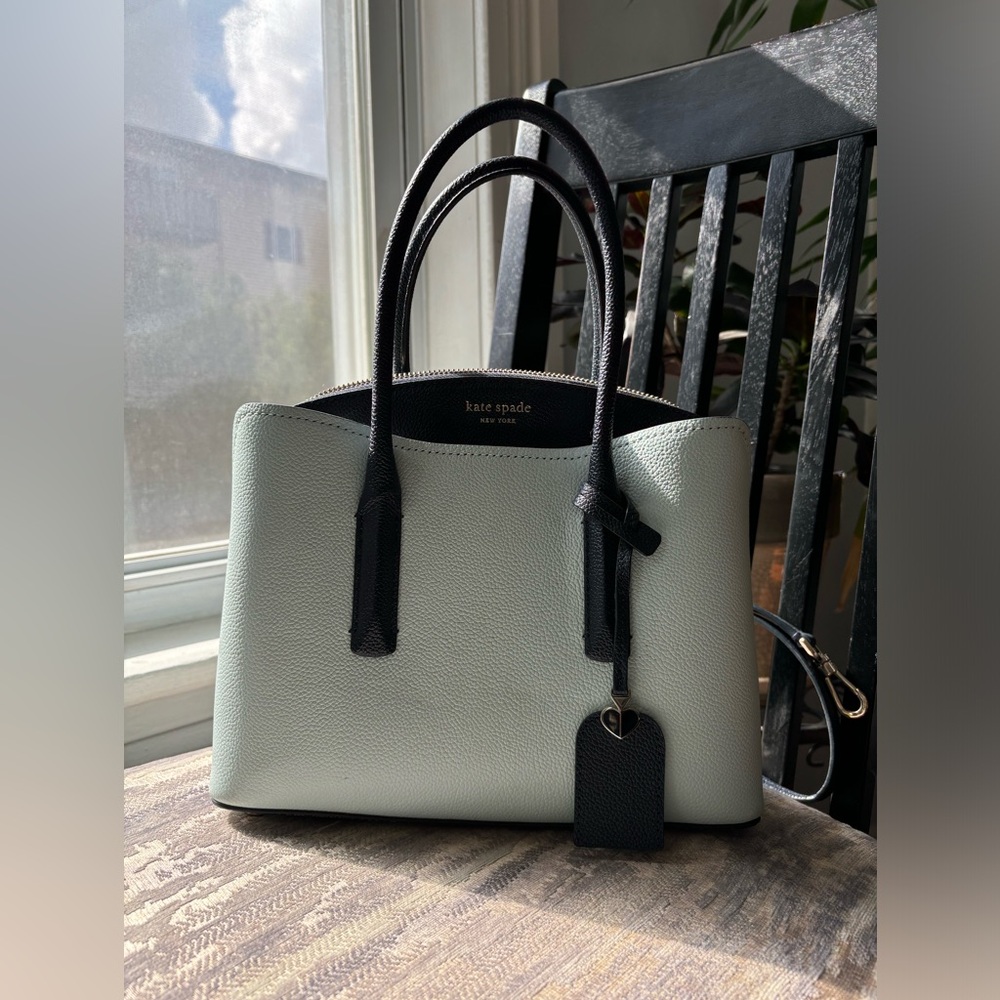 Kate Spade Two Tone Crossbody Bag w removable strap